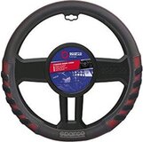 Sparco S101 INTL Steering Wheel Cover - Black - Universal (Ø 37 - 38 cm)
