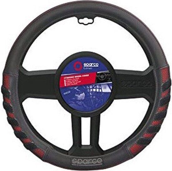 Sparco S101 INTL Steering Wheel Cover - Black - Universal (Ø 37 - 38 cm)