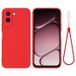 OnePlus Coque en silicone liquide avec dragonne - Rouge