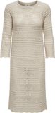 JDY JDYSUN LAY 3/4 BOAT NECK DRESS KNT NOOS Dames Maxi jurken