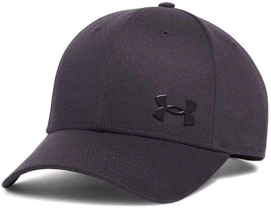 Under Armour Sportstyle Metal Adjustable Baseball Cap Heren Zwart