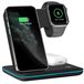 Avizar Chargeur à induction avec design vertical pour Apple Watch / iPhone / AirPods, noir