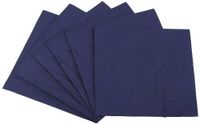 Funny Celdoekservetten | 40 x 40 cm, 1/4 gevouwen, 3-laags, donkerblauw | 4-pack (4 x 250 stuks)