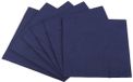 Funny Celdoekservetten | 40 x 40 cm, 1/4 gevouwen, 3-laags, donkerblauw | 4-pack (4 x 250 stuks)