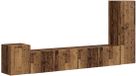 vidaXL Ensemble de meuble TV 3 pièces bois de grange bois de récupération