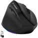 Bluestork - Ergonomische en verticale draadloze muis voor linkshandigen, Bluetooth of USB-ontvanger, 800-2400 DPI, 6 knoppen, RGB led, muissyndroom preventie - PC/Mac/iPad/tablet - links