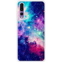 P20 Pro Galaxie Bleue Bedrukt siliconen hoesje