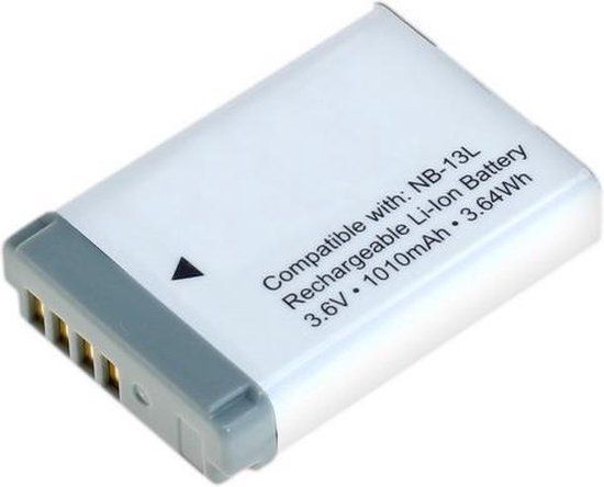 Merkloos Huismerk Camera accu voor Canon Powershot G5 X - Li-Ion - NB-13L
