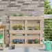 Maison Exclusive - Jardinières pour palettes européennes, lot de 24, couleur gris, dimensions : 14 x 9 x 9,5 cm