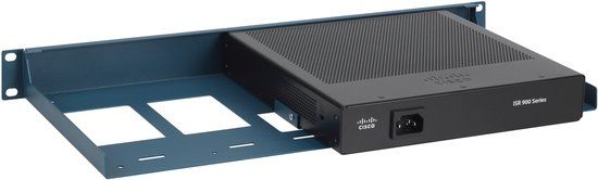 RackmountIT RM-FR-D9B DIN-Rail Mount for FortiGate 30E / 50E - 24V