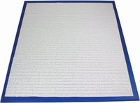 PME Non-Stick Werkbord Groot - 60x50cm - Wit en blauw - Kunststof