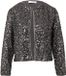 Comma Indoor-Blazer Vrouwen Antraciet Regular Fit Polyester