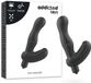ADDICTED TOYS | Addicted Toys Silicone Stimulating Beaded P-spot Vibe | Prostate Vibrator | Man Vibrator | Noir