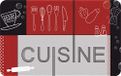 ID Mat Decor Keuken Rood Zwart, Kunstvezel, Grijs, 50 x 80