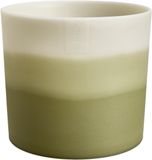 Elho Colour Gradiant Rond 14cm - Pot pour plantes d'intérieur - Bamboe groen