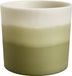 Elho Colour Gradiant Rond 14cm - Pot pour plantes d'intérieur - Bamboe groen