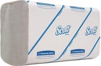 Scott® Papieren Handdoeken, Interfold, 1 laag, 21,5 x 21,5 cm, Wit