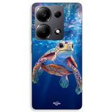 Maniacase Coque Pour Xiaomi Redmi Note 13 Pro 4G Tortue océan
