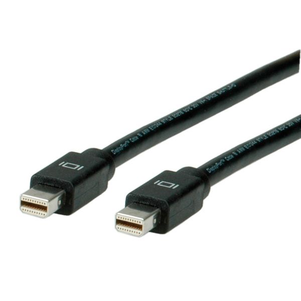 ROLINE DisplayPort kabel, Mini DP M - Mini DP M 2,0m