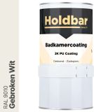Holdbar Badkamercoating Gebroken Wit (RAL 9010) 1 kg