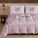 PETTI Artigiani Italiani Winterdekbed 170 × 260 cm, Lila strik