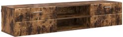 vidaXL - Houten Kast - 150 x 39 x 30 cm - Rook Eiken