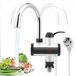 Merkloos Elektrische Kraan Warmwaterapparaat met LCD Display en Flexibele Uitloop