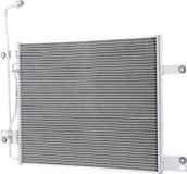 HELLA Condensator voor airconditioning, zonder droger, met gesoldeerde koelribben, geschikt voor onder andere Mercedes-Benz AXOR