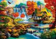 Bluebird Puzzle Country House by the Water Fall Legpuzzel - 1000 stukjes