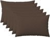 vidaXL Kussensloop Taupe 40 x 60 cm Stof (6 stuks)
