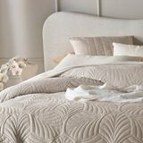 Room99 Luxe Velours Sprei 240x260 cm - Beige