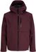 JACK & JONES Tussenjas 'JCOLegacy' rood / wit