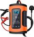 Travelhawk Chargeur de batterie - Chargeur d'entretien - Chargeur de batterie Voiture - Convient pour Moto Voiture Scooter - 12V 6A