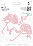 Merkloos Mal (2 stuks) - Tropische Flamingo