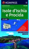 680 KOMPASS Wanderkarte 680 Isole d' Ischia e Procida 1:15.000
