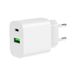 Gembird TA-UC-PDQC20-01-W Chargeur rapide Blanc