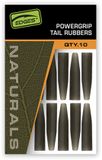 Fox Powergrip Tail Rubbers Zwart