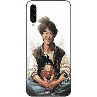 Maniacase Samsung Galaxy A50 Akira Toriyama Goku kind hoesje