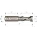 Mtec015.84 - Fraise hélicoïdale en diamant Z2+2 corps en acier PCD H2, 5 mm