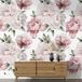 Papier peint à motif floral XL