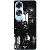Maniacase Etui Oppo A60 bts handtekening nacht ster
