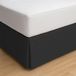 ECOMMERC3 Bedsprei voor bedden met 105 cm breed, 105 x 190/200 cm, zwart, antislip, ademend, 100% Made in Spain
