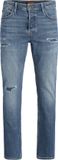 JACK&JONES JJIMIKE JJORIGINAL CJ 138 SN Heren Jeans Blauw Katoen Tapered Fit Regular Waist