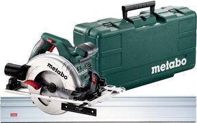 Metabo KS 55 FS Cirkelzaag in koffer & geleiderail in tas - 1200W - 160mm