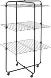 Tomado Droogtoren Dijon 33 meter drooglengte - 3 Etages - Onyx mat zwart