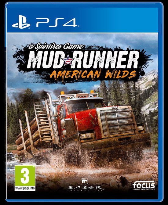 Xbox Focus Spintires: MudRunner American Wilds Edition - PS4 - Simulatie - 3+