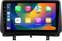 Happiq S-serie autoradio met Bluetooth, CarPlay, Geschikt voor Apple en Android, Stereo, Navigatie, Navigatiesysteem auto, Dubbel din, Touchscreen, Stuurwiel bediening, Inclusief externe microfoon, Handsfree bellen, WIFI, FM radio, Ingang voor achteruitrijcamera, Voor Renault Clio 3 (2005-2014)