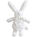 Dimpel Ella Mini Pancake 17 Cm - Wit | Knuffelkonijn Dimpel
