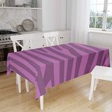 Bonamaison Tafelkleed, Anti-Mold, Sneldrogend, Waterdicht, 100% Polyester Tafellaken, 140cm x 160cm - Ontworpen en Vervaardigd in Turkije