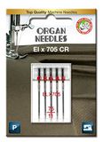 ORGAN NEEDLES # 75/11 ELx705 Serger x 5 Naalden